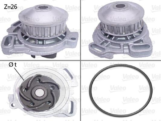 Valeo 506190 - Водяной насос parts5.com