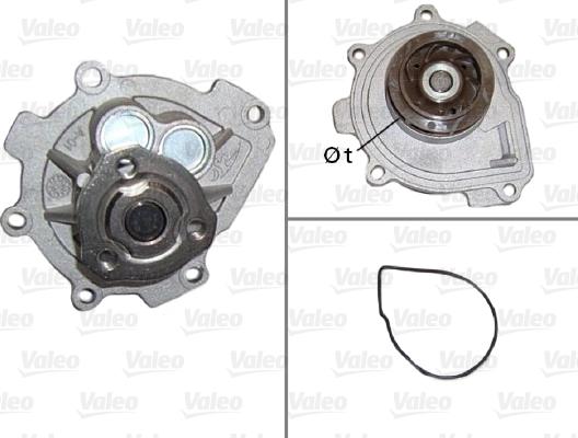 Valeo 506837 - Водяной насос parts5.com