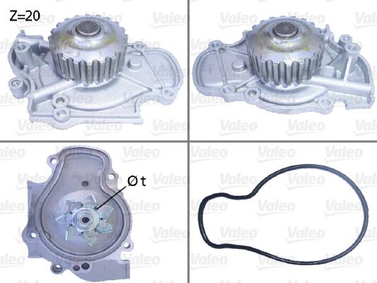 Valeo 506321 - Водяной насос parts5.com