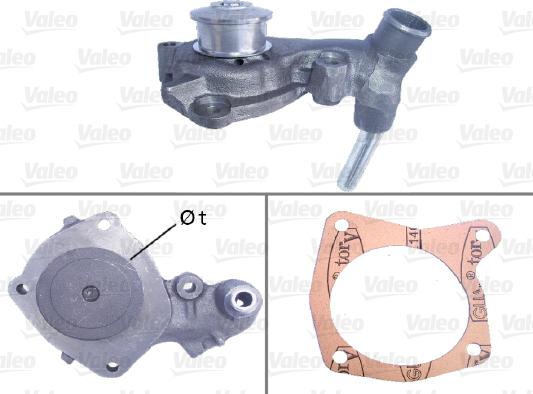 Valeo 506287 - Водяной насос parts5.com