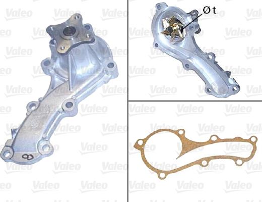 Valeo 506705 - Водяной насос parts5.com