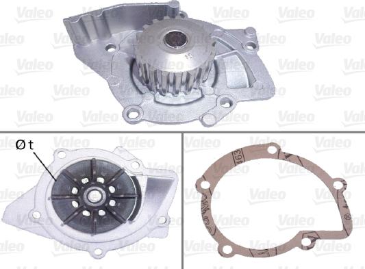 Valeo 506719 - Water Pump parts5.com