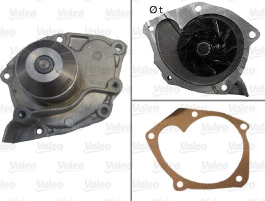 Valeo 506725 - Водяной насос parts5.com