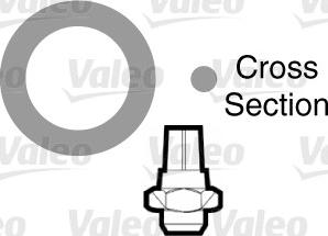 Valeo 508999 - Прокладка, трубопровод охлаждающей жидкости parts5.com