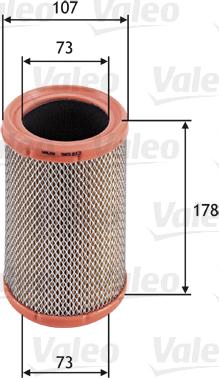 Valeo 585613 - Air Filter parts5.com