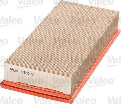 Valeo 585000 - Воздушный фильтр parts5.com