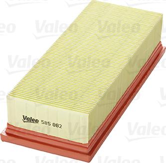 Valeo 585082 - Воздушный фильтр parts5.com