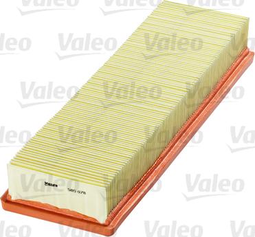 Valeo 585078 - Воздушный фильтр parts5.com