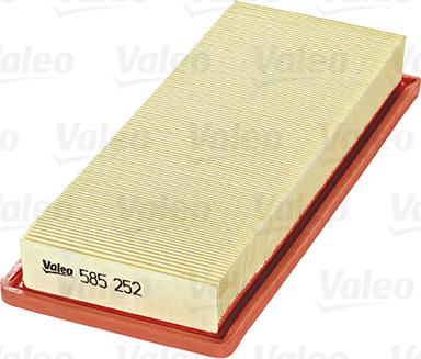 Valeo 585252 - Воздушный фильтр parts5.com