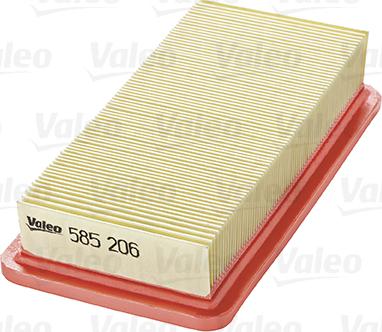 Valeo 585206 - Воздушный фильтр parts5.com