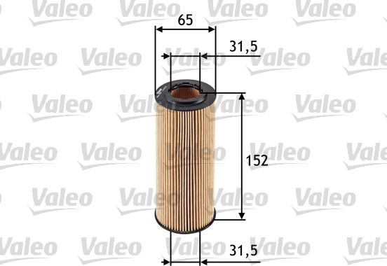 Valeo 586545 - Масляный фильтр parts5.com