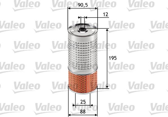 Valeo 586546 - Масляный фильтр parts5.com