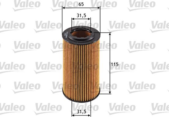 Valeo 586556 - Масляный фильтр parts5.com