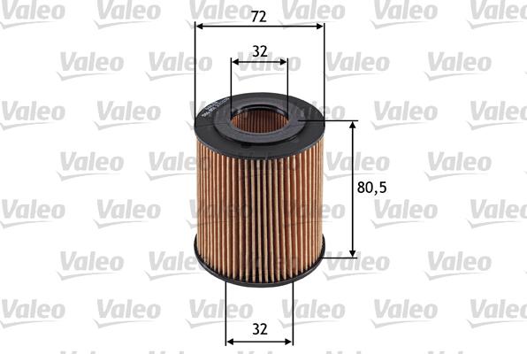 Valeo 586551 - Масляный фильтр parts5.com