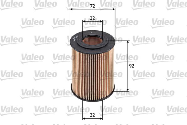 Valeo 586568 - Масляный фильтр parts5.com