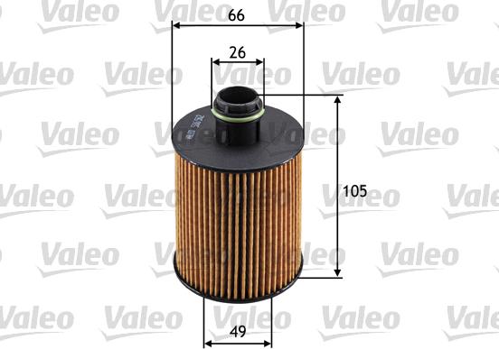 Valeo 586562 - Масляный фильтр parts5.com