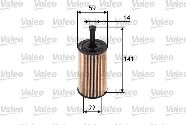 Valeo 586509 - Масляный фильтр parts5.com