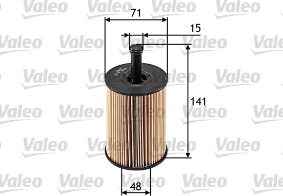 Valeo 586506 - Масляный фильтр parts5.com