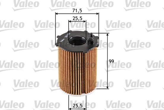 Valeo 586500 - Масляный фильтр parts5.com