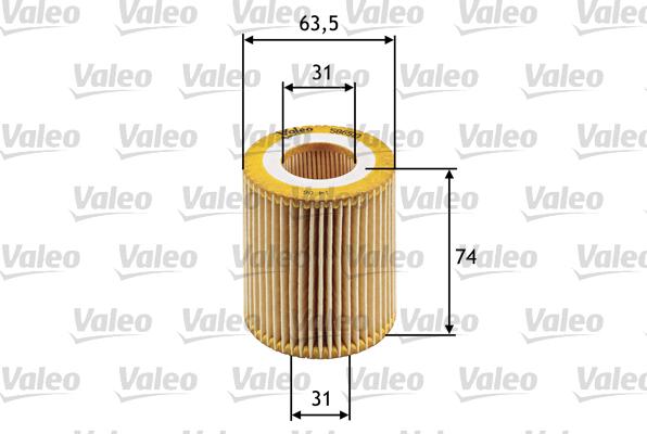 Valeo 586510 - Масляный фильтр parts5.com