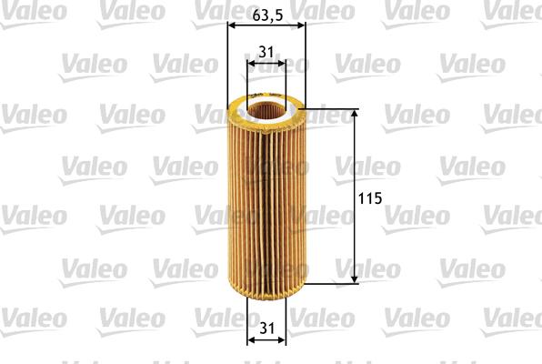 Valeo 586511 - Масляный фильтр parts5.com