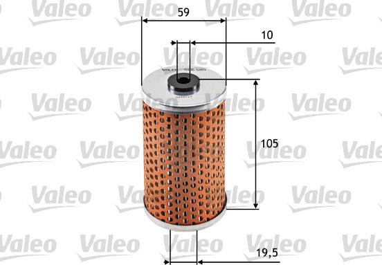 Valeo 586585 - Масляный фильтр parts5.com