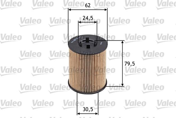 Valeo 586539 - Масляный фильтр parts5.com