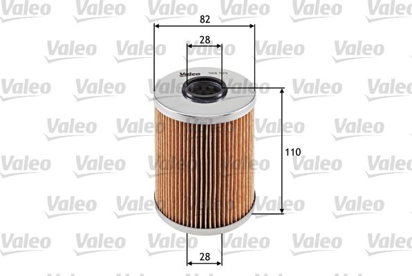 Valeo 586535 - Масляный фильтр parts5.com