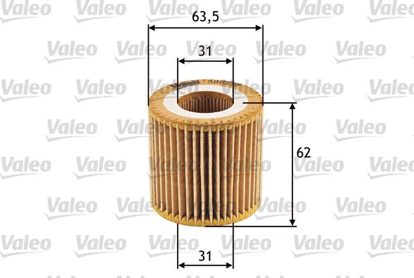 Valeo 586536 - Масляный фильтр parts5.com