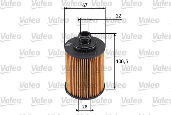 Valeo 586530 - Масляный фильтр parts5.com