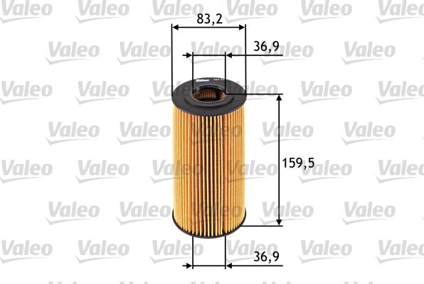 Valeo 586537 - Масляный фильтр parts5.com