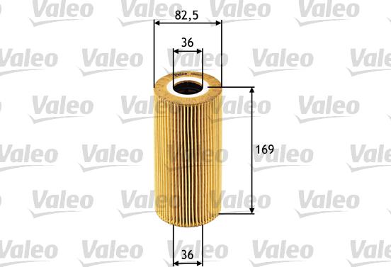 Valeo 586521 - Масляный фильтр parts5.com