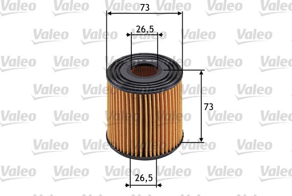 Valeo 586523 - Масляный фильтр parts5.com