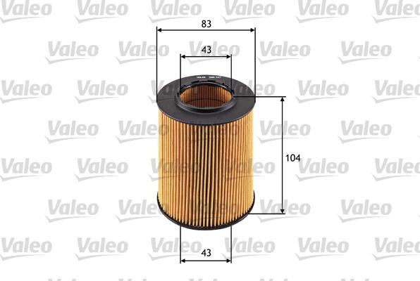 Valeo 586527 - Масляный фильтр parts5.com