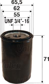 Valeo 586042 - Oil Filter parts5.com