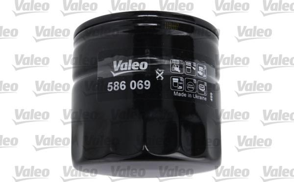 Valeo 586069 - Масляный фильтр parts5.com