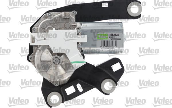 Valeo 582637 - Двигатель стеклоочистителя parts5.com