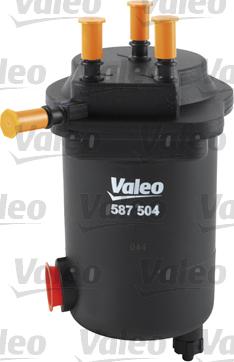 Valeo 587504 - Топливный фильтр parts5.com