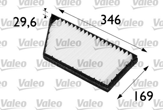 Valeo 698488 - Фильтр воздуха в салоне parts5.com