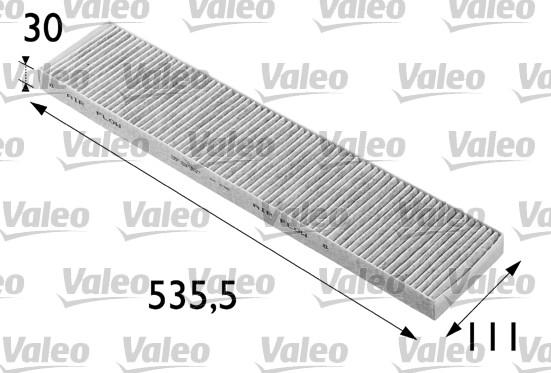 Valeo 698696 - Фильтр воздуха в салоне parts5.com