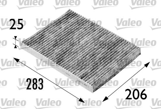 Valeo 698686 - Фильтр воздуха в салоне parts5.com