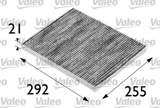 Valeo 698688 - Фильтр воздуха в салоне parts5.com