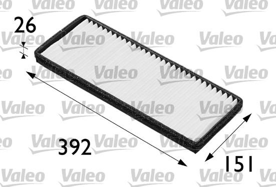 Valeo 698164 - Фильтр воздуха в салоне parts5.com