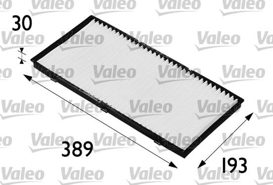Valeo 698174 - Фильтр воздуха в салоне parts5.com