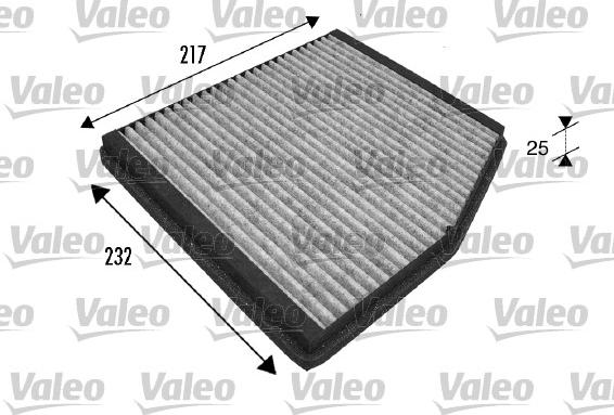 Valeo 698839 - Фильтр воздуха в салоне parts5.com