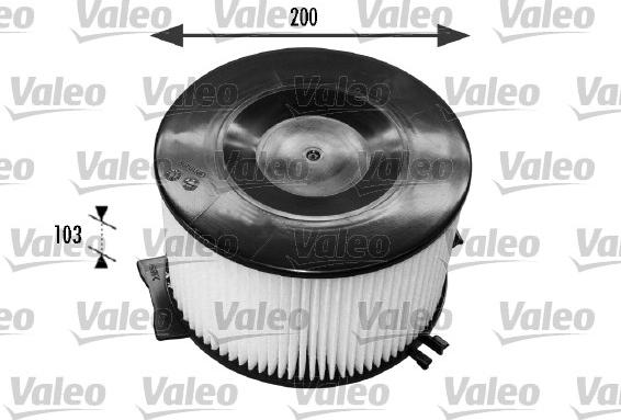 Valeo 698794 - Фильтр воздуха в салоне parts5.com