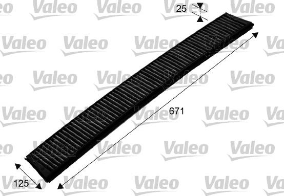 Valeo 698750 - Фильтр воздуха в салоне parts5.com