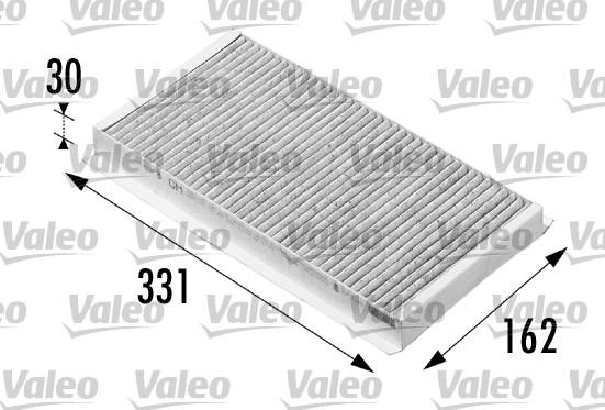 Valeo 698710 - Фильтр воздуха в салоне parts5.com