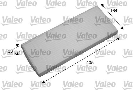 Valeo 698738 - Фильтр воздуха в салоне parts5.com