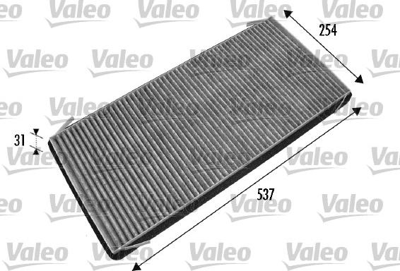 Valeo 698776 - Фильтр воздуха в салоне parts5.com